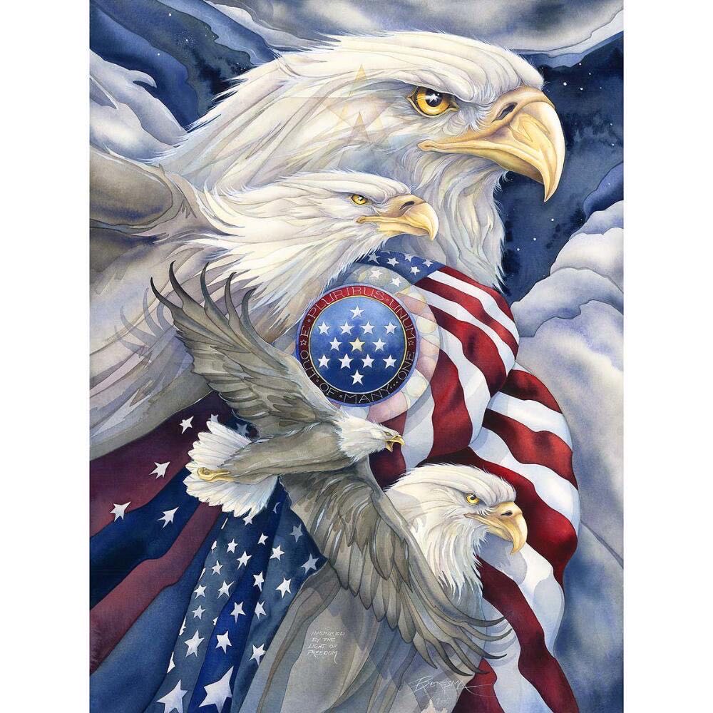 American Eagles-RICHIE- STEPHANIE  - Lafeyette Puzzle Factory puzzle collectible [Barcode 4895145411806] - Main Image 2