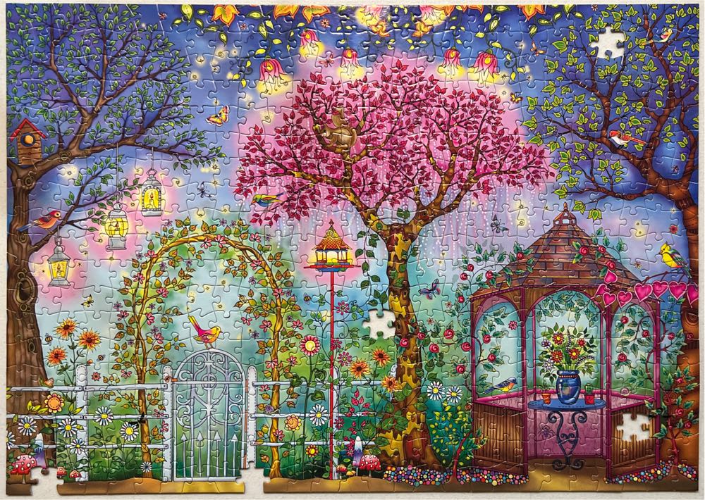 Secret Garden : Songbird Garden* - Buffalo Games puzzle collectible [Barcode 079346038435] - Main Image 3