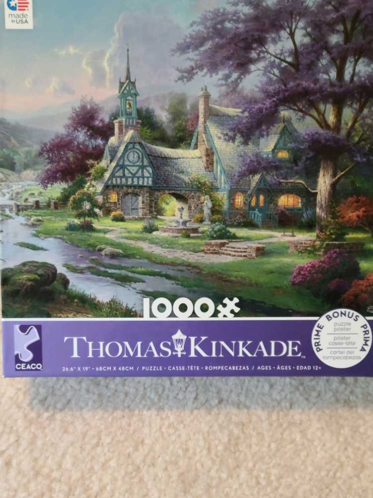 Sunday Morning Chapel - Ceaco puzzle collectible [Barcode 021081332774] - Main Image 2