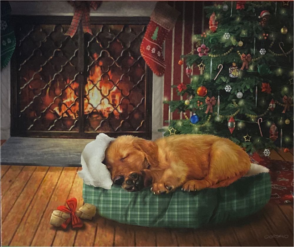 Christmas Wishes - Springbok puzzle collectible [Barcode 091683108503] - Main Image 2