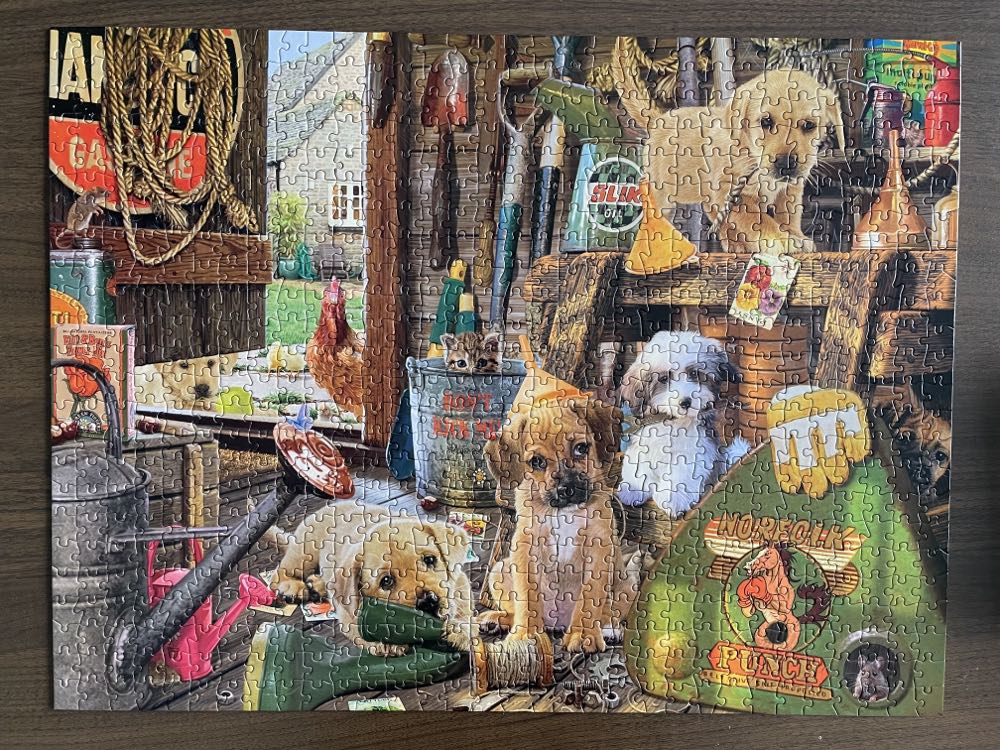 Puppy Workshed - Buffalo puzzle collectible [Barcode 079346173433] - Main Image 2