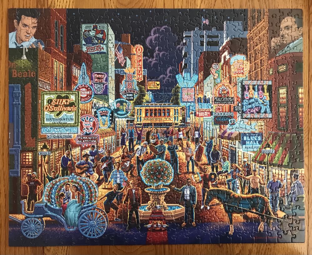 Memphis - Dowdle puzzle collectible [Barcode 671095202275] - Main Image 2