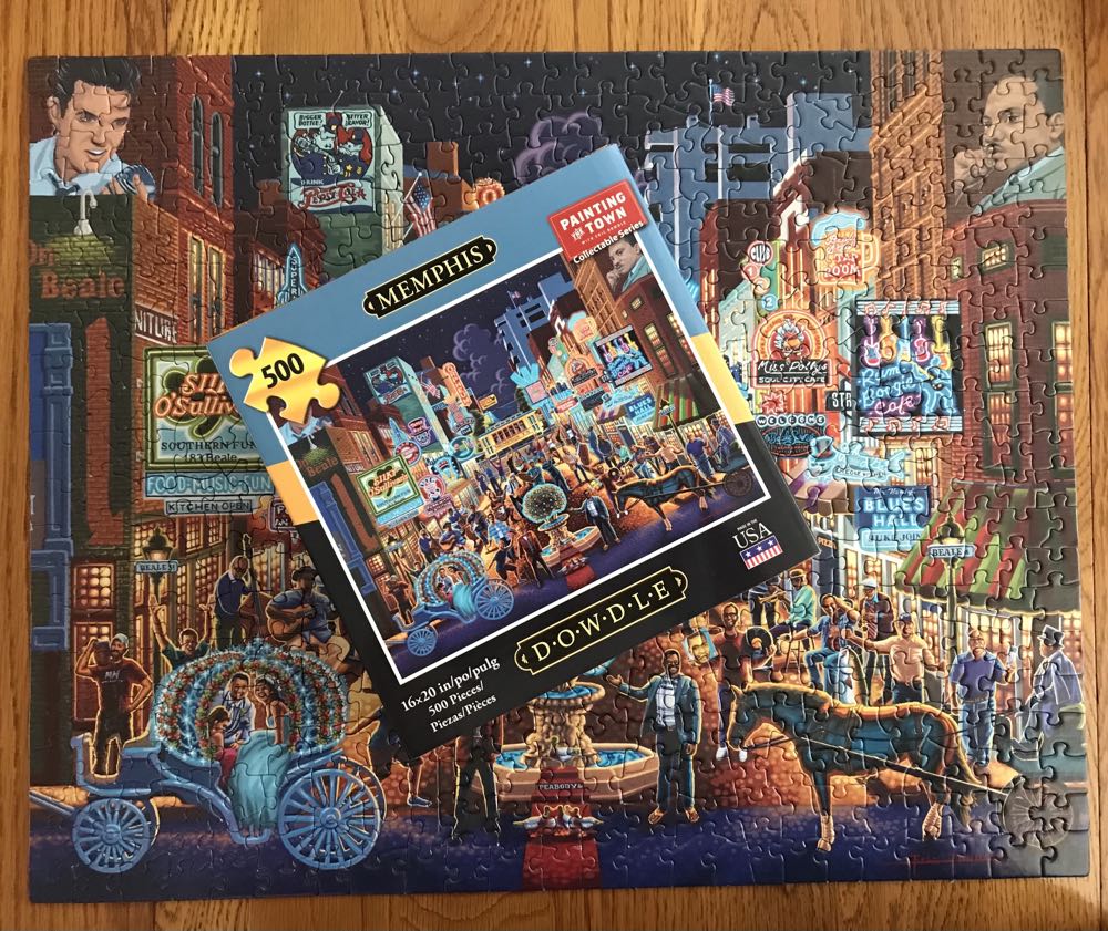 Memphis - Dowdle puzzle collectible [Barcode 671095202275] - Main Image 3