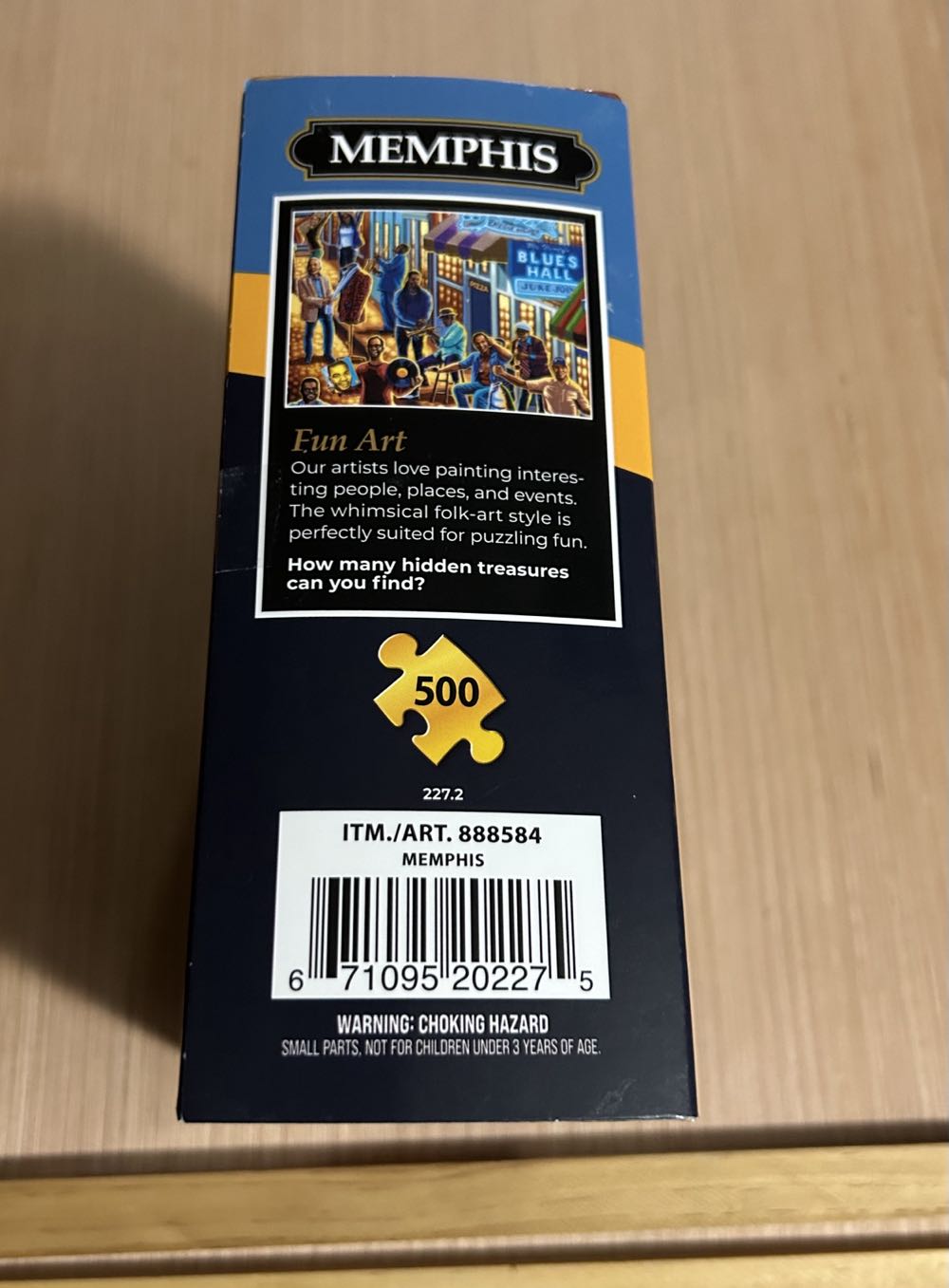Memphis - Dowdle puzzle collectible [Barcode 671095202275] - Main Image 4