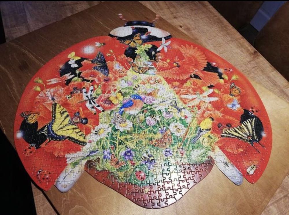 Silhouette Ladybug - Ravensburger puzzle collectible - Main Image 3