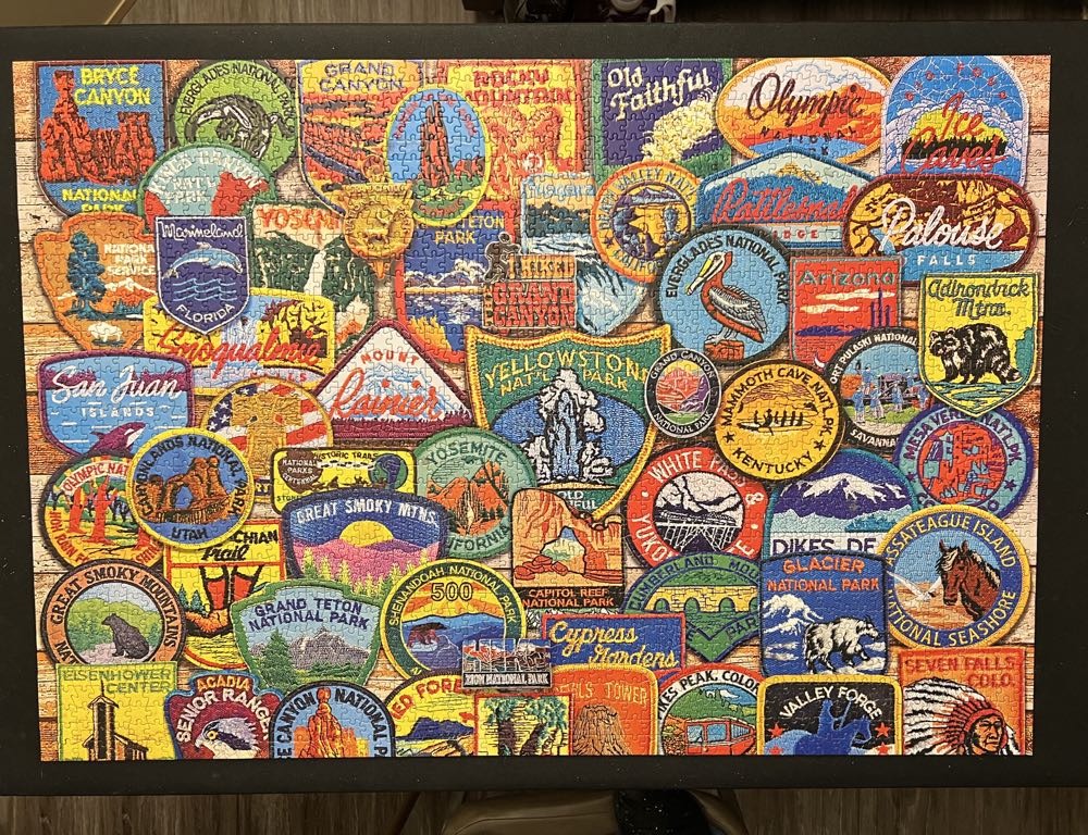 National Park Patches - Buffalo puzzle collectible [Barcode 079346020980] - Main Image 3