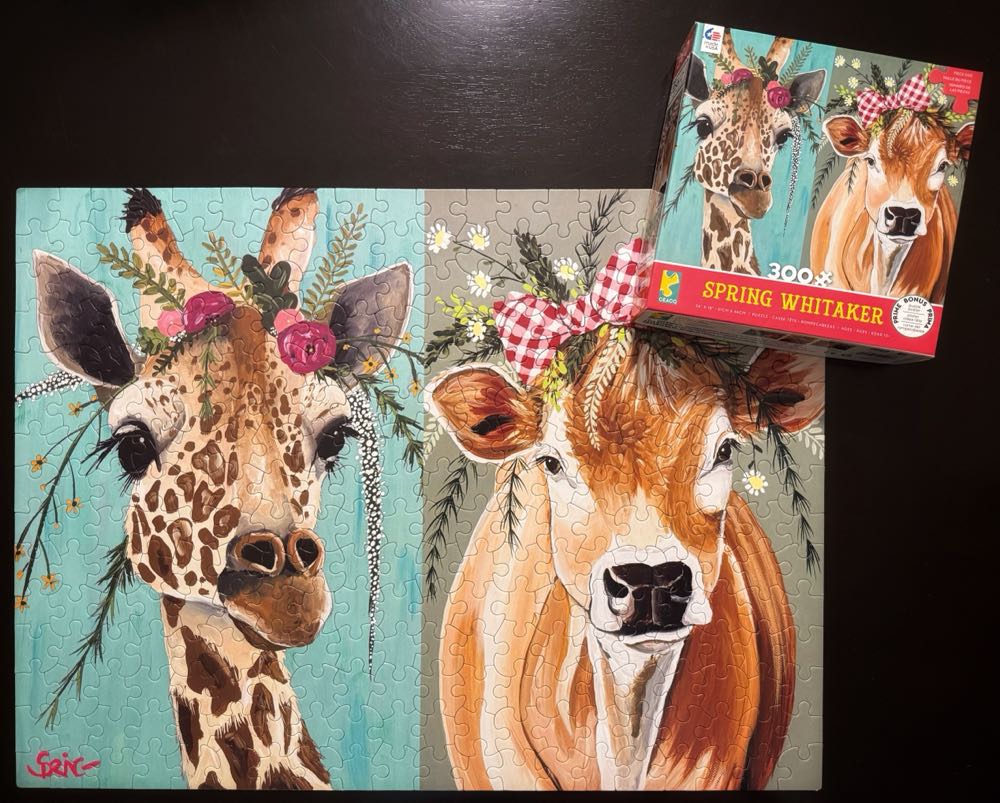 Stella and Daisy*% - Ceaco puzzle collectible [Barcode 021081222068] - Main Image 3