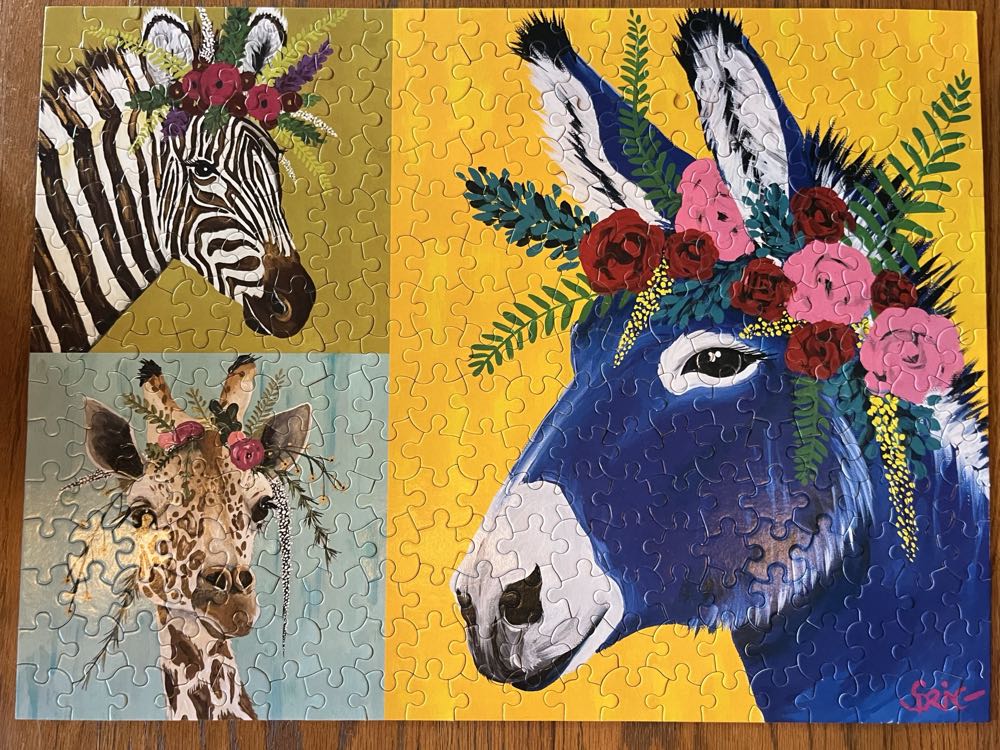 Spring Whitaker: Aster, Stella & Jose - Ceaco puzzle collectible [Barcode 021081222082] - Main Image 2