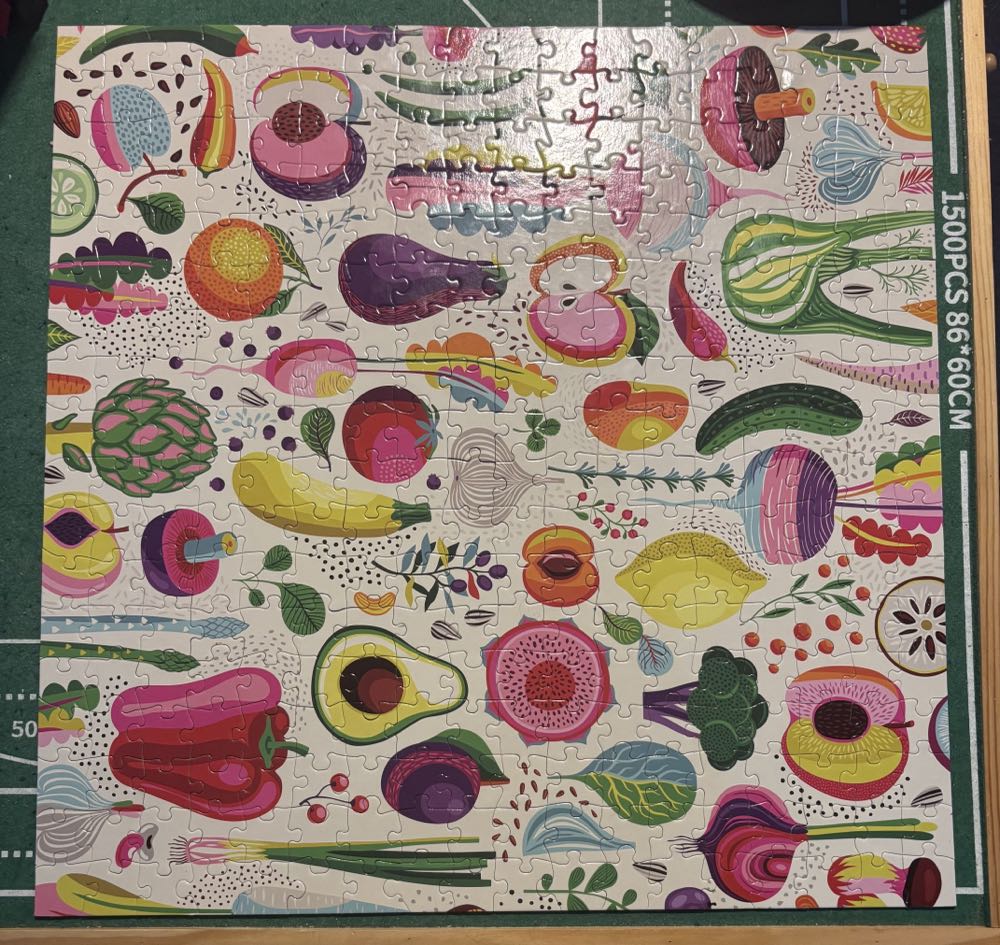 Fruits And Veggies - Buffalo puzzle collectible [Barcode 079346027798] - Main Image 2