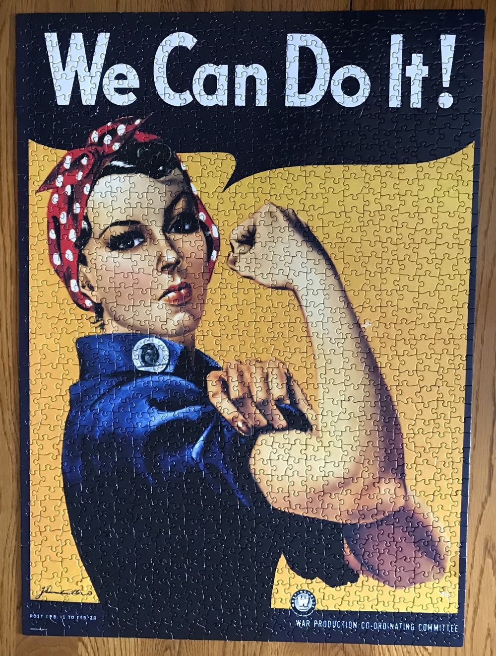 Rosie The Riveter - Eurographics puzzle collectible [Barcode 628136612920] - Main Image 2