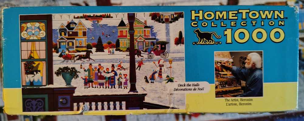 Deck the Halls - Rose Art puzzle collectible [Barcode 072348092009] - Main Image 4