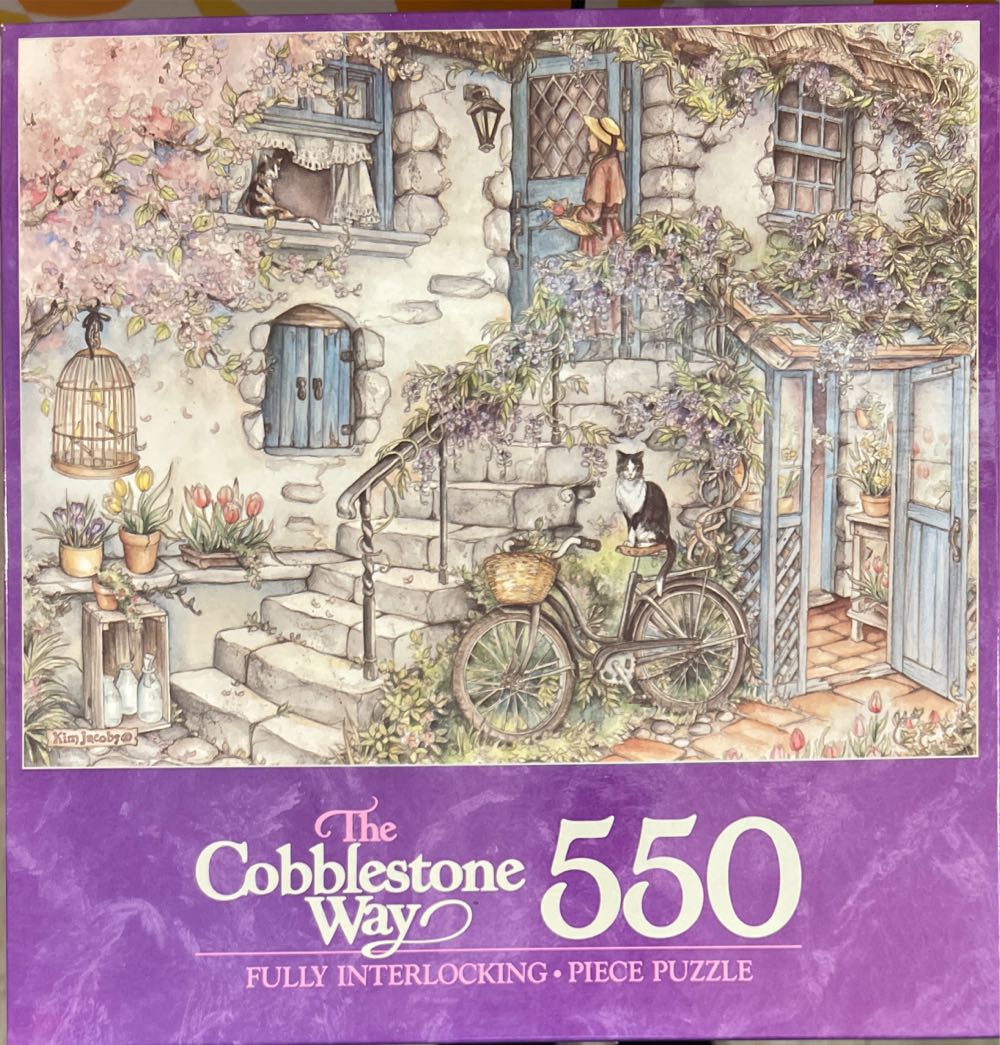 The Morning Visitor - Milton Bradley (MB) puzzle collectible [Barcode 032244040757] - Main Image 2