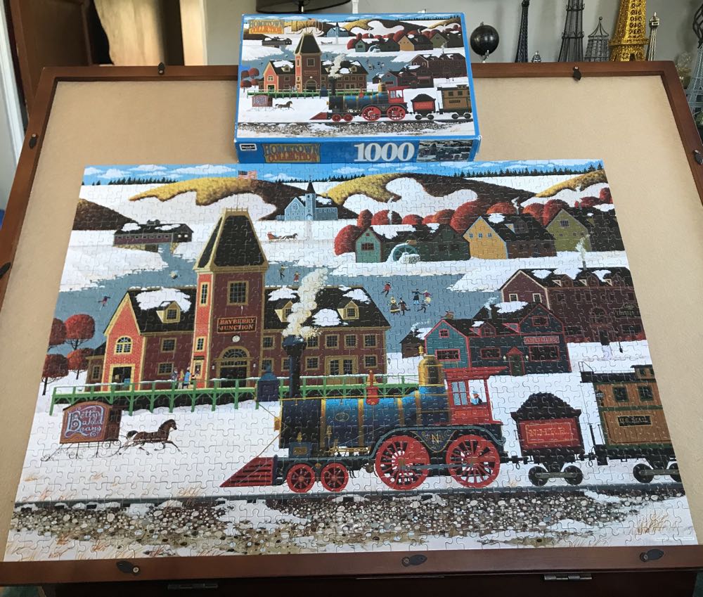 Los Altos Train Station (UV)🧩 - Mega Puzzles puzzle collectible [Barcode 072348092009] - Main Image 2