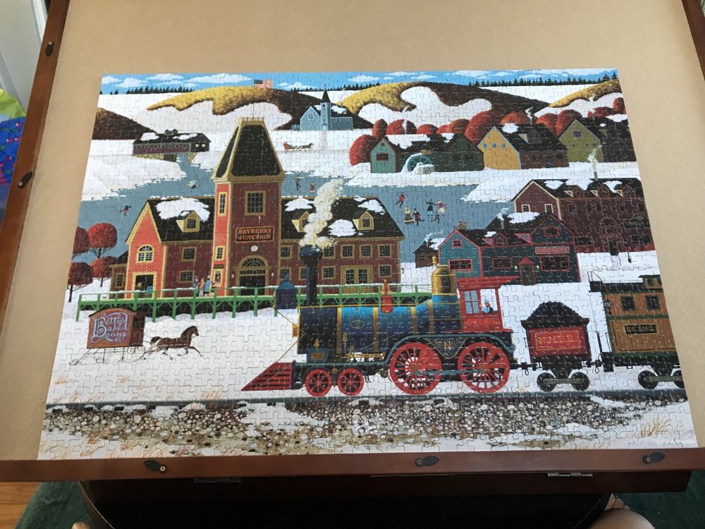 Los Altos Train Station (UV)🧩 - Mega Puzzles puzzle collectible [Barcode 072348092009] - Main Image 3