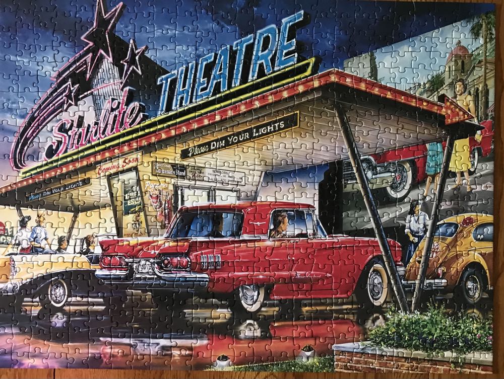 Starlite Drive-in - MasterPieces puzzle collectible [Barcode 705988319297] - Main Image 2