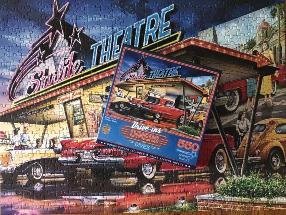 Starlite Drive-in - MasterPieces puzzle collectible [Barcode 705988319297] - Main Image 4