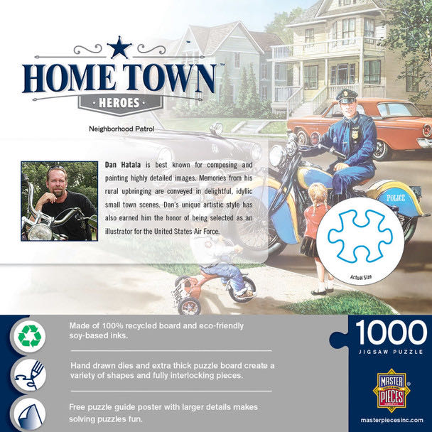 Neighborhood Patrol - MasterPieces puzzle collectible [Barcode 705988717383] - Main Image 3