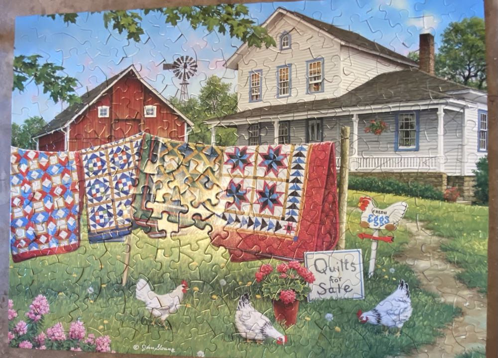 Fresh Eggs And More  - Bits And Pieces puzzle collectible [Barcode 192949047564] - Main Image 2