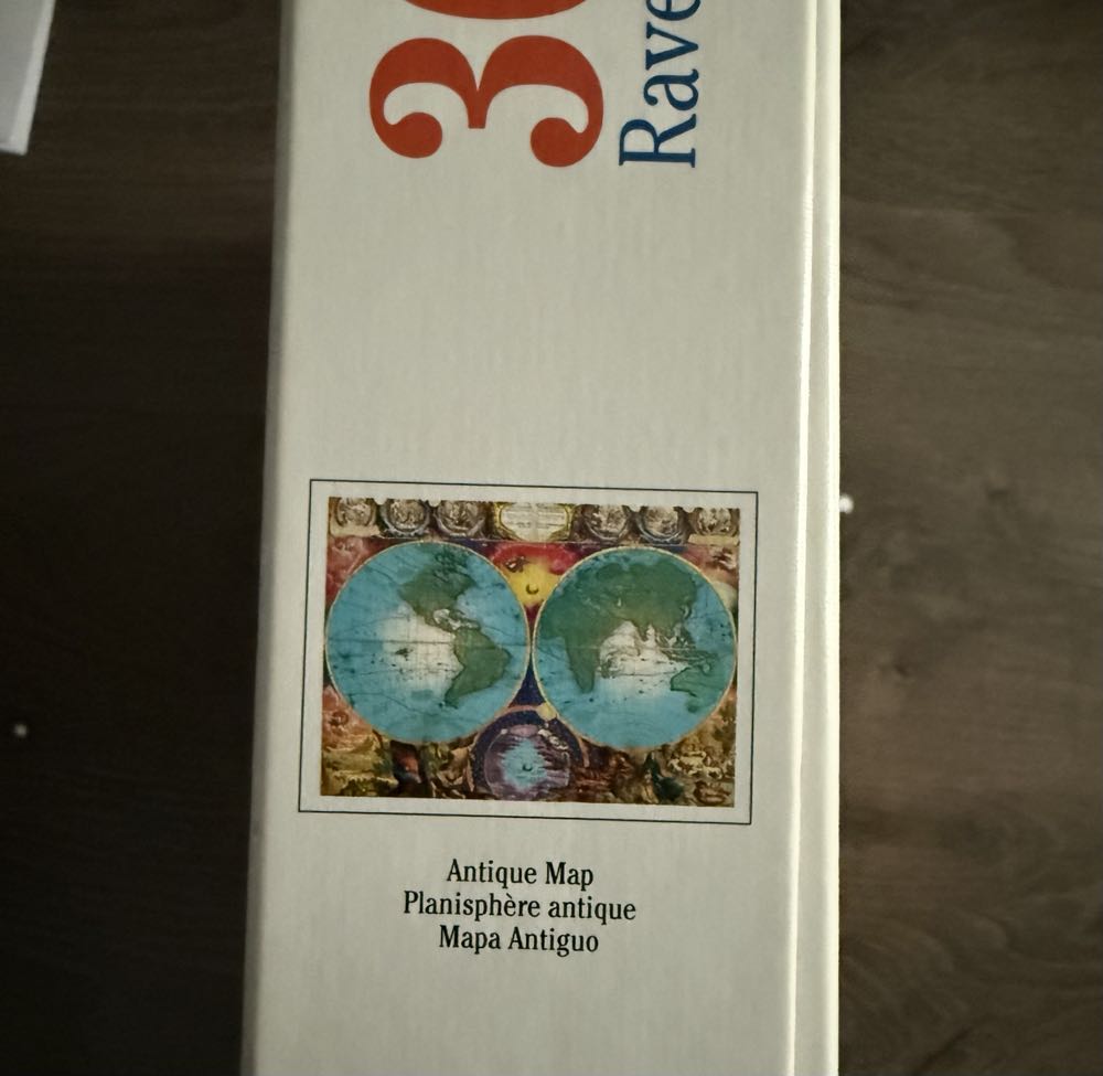Antique Map - Ravensburger puzzle collectible [Barcode 4005556170746] - Main Image 3