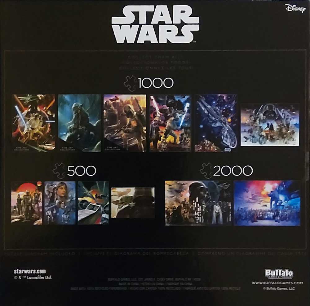 Star Wars - Pinball Art - Buffalo Games & Puzzles puzzle collectible [Barcode 079346118243] - Main Image 2