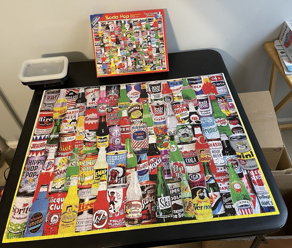 Soda Pop*- 488, 10/12/23 - White Mountain Puzzles puzzle collectible [Barcode 724819257928] - Main Image 3