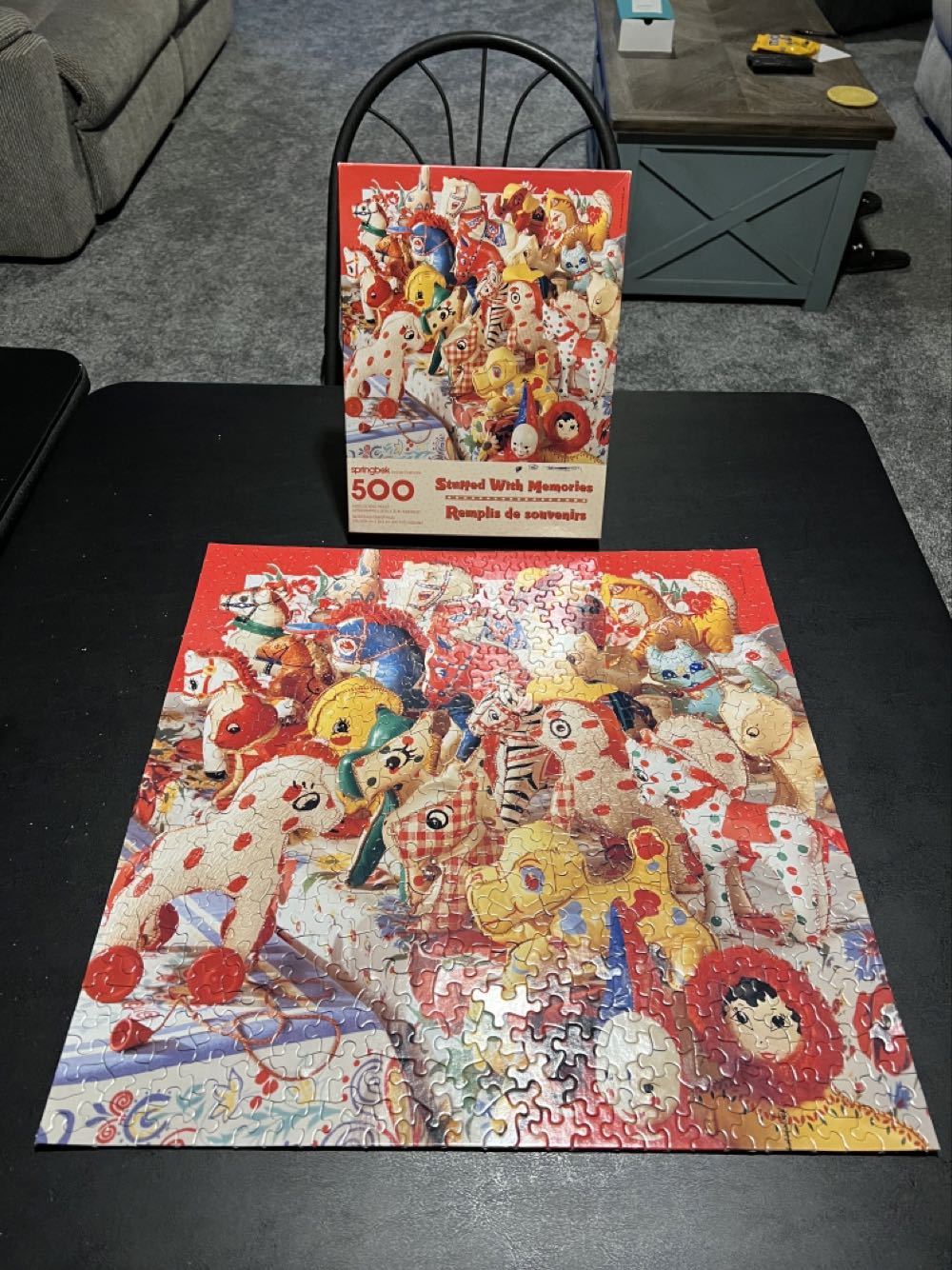 Stuffed With Memories - 213, 5/12/22 - Springbok puzzle collectible - Main Image 3