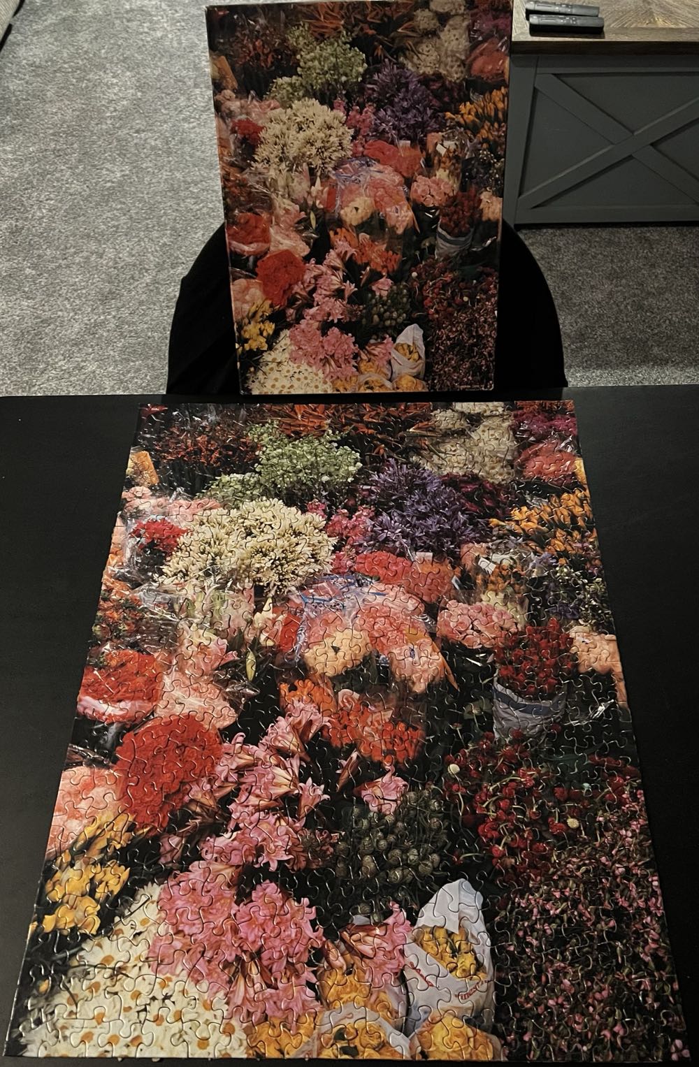 Please Pick The Flowers! - 787, 2/16/25 - SOLD - Springbok puzzle collectible - Main Image 3