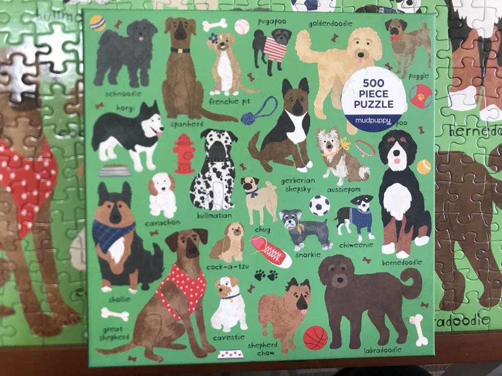 Doodle Dogs - Mudpuppy puzzle collectible [Barcode 9780735357310] - Main Image 3