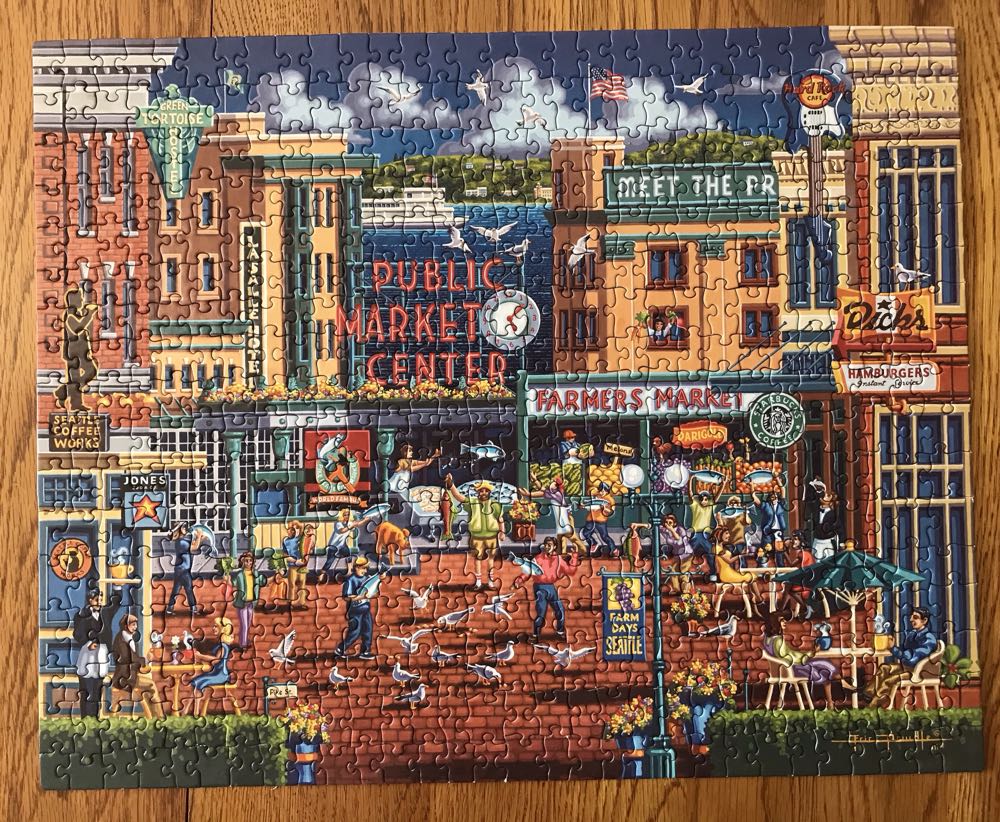 Public Market - Dowdle puzzle collectible [Barcode 671095002264] - Main Image 2