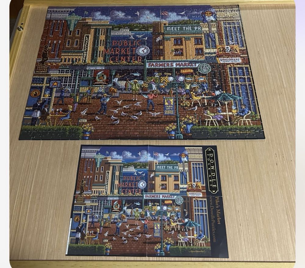 Public Market - Dowdle puzzle collectible [Barcode 671095002264] - Main Image 4