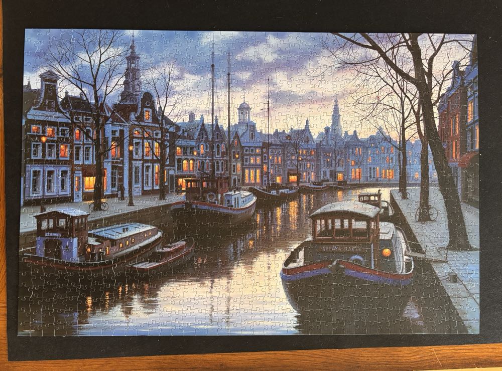 Twilight In Amsterdam - Sur-Lox puzzle collectible [Barcode 686141007001] - Main Image 2