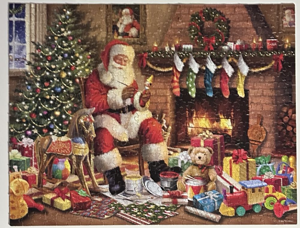 A Visit From Santa (‘Tis The Season) - Ceaco puzzle collectible [Barcode 021081232067] - Main Image 4