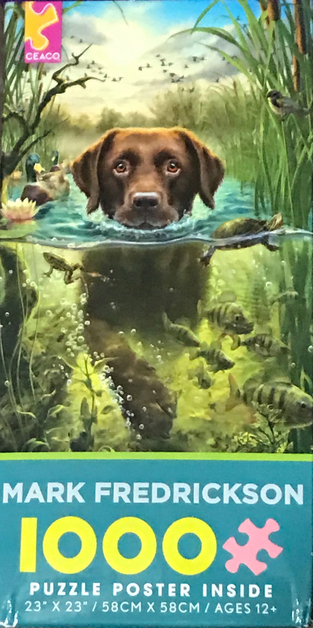 Labrador - Ceaco puzzle collectible [Barcode 021081331890] - Main Image 2