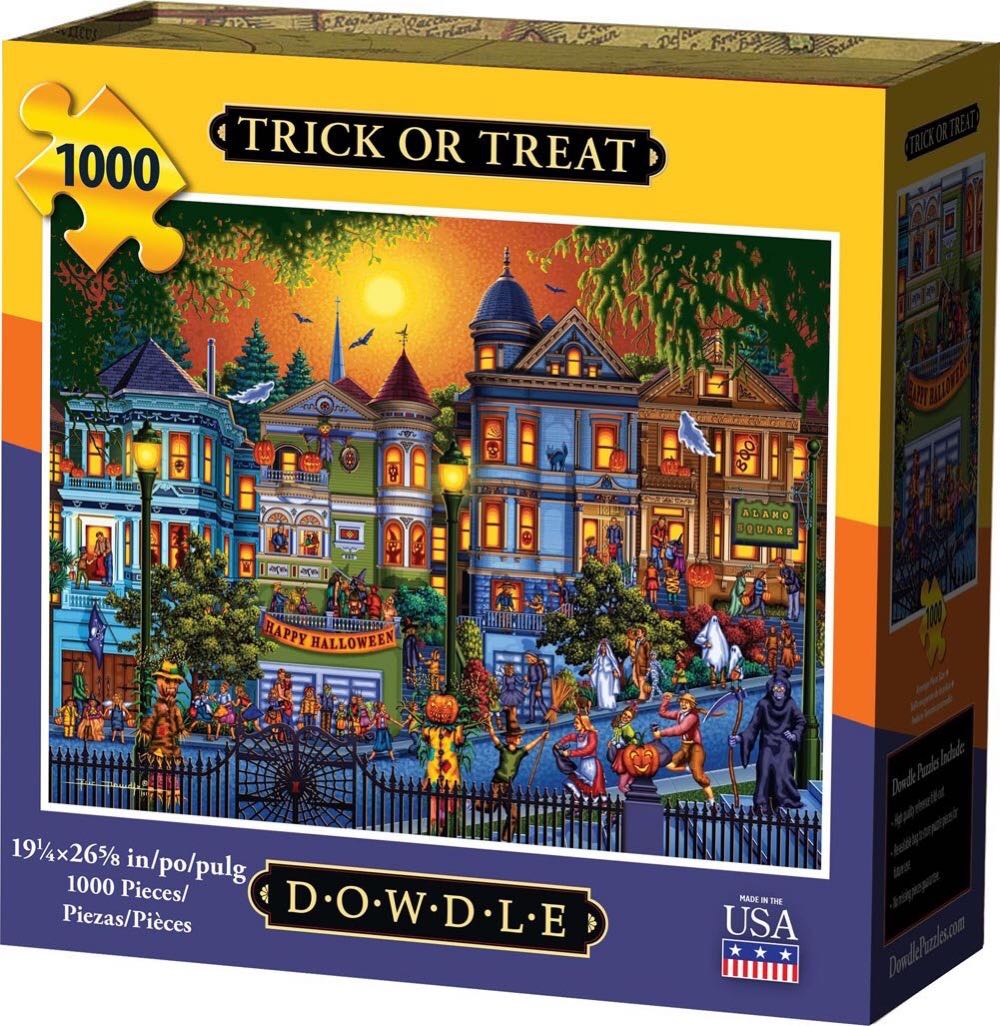 Trick or Treat - Dowdle puzzle collectible [Barcode 671095103190] - Main Image 2
