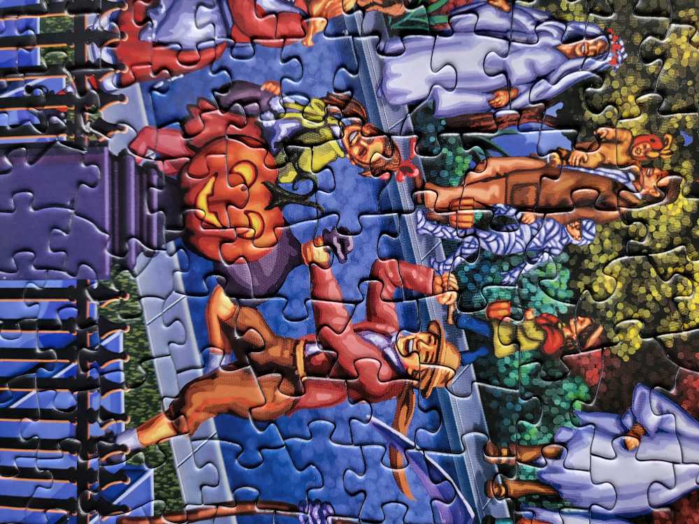 Trick or Treat - Dowdle puzzle collectible [Barcode 671095103190] - Main Image 3