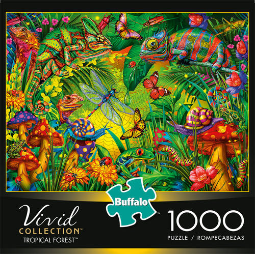 Tropical Forest - Buffalo puzzle collectible [Barcode 079346122073] - Main Image 2