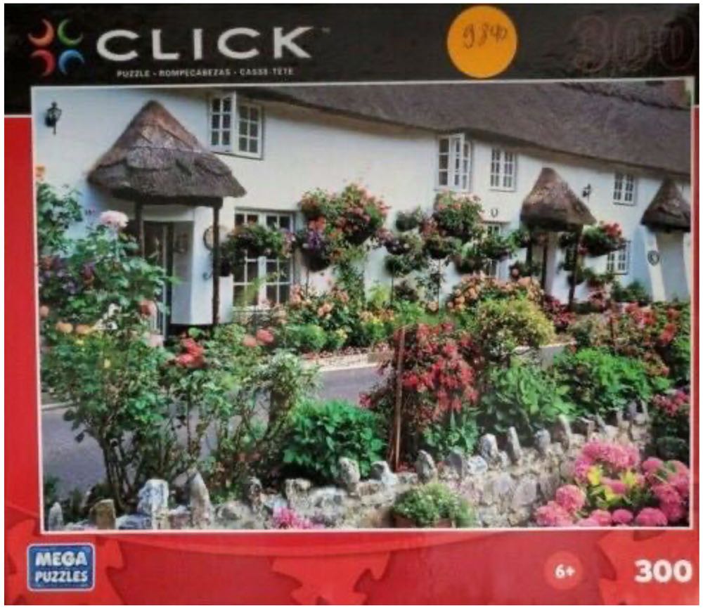 DONATED Peaceful Garden - Mega Puzzles puzzle collectible [Barcode 072348506278] - Main Image 2