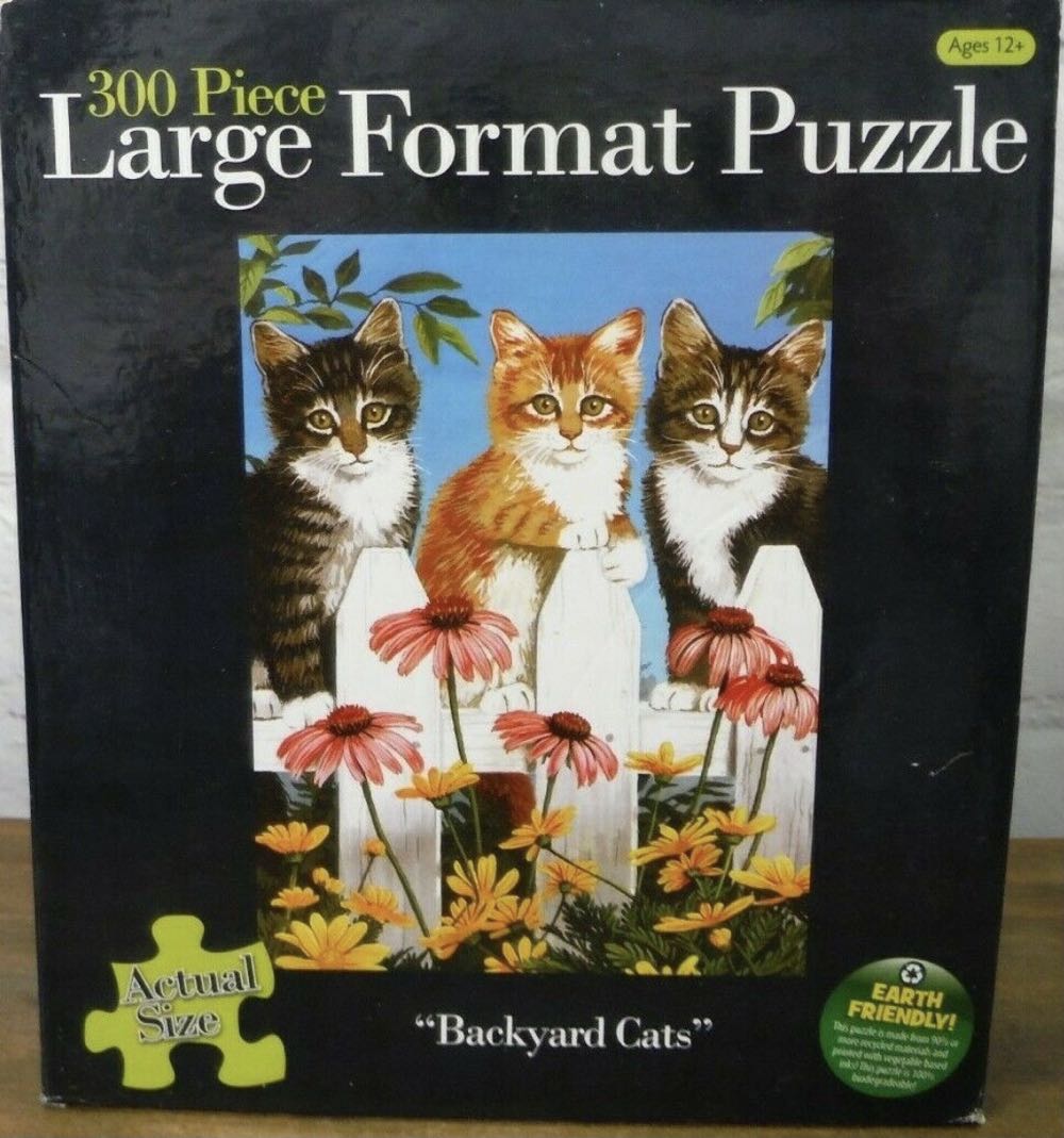 Backyard Cats - Karmin International puzzle collectible - Main Image 2