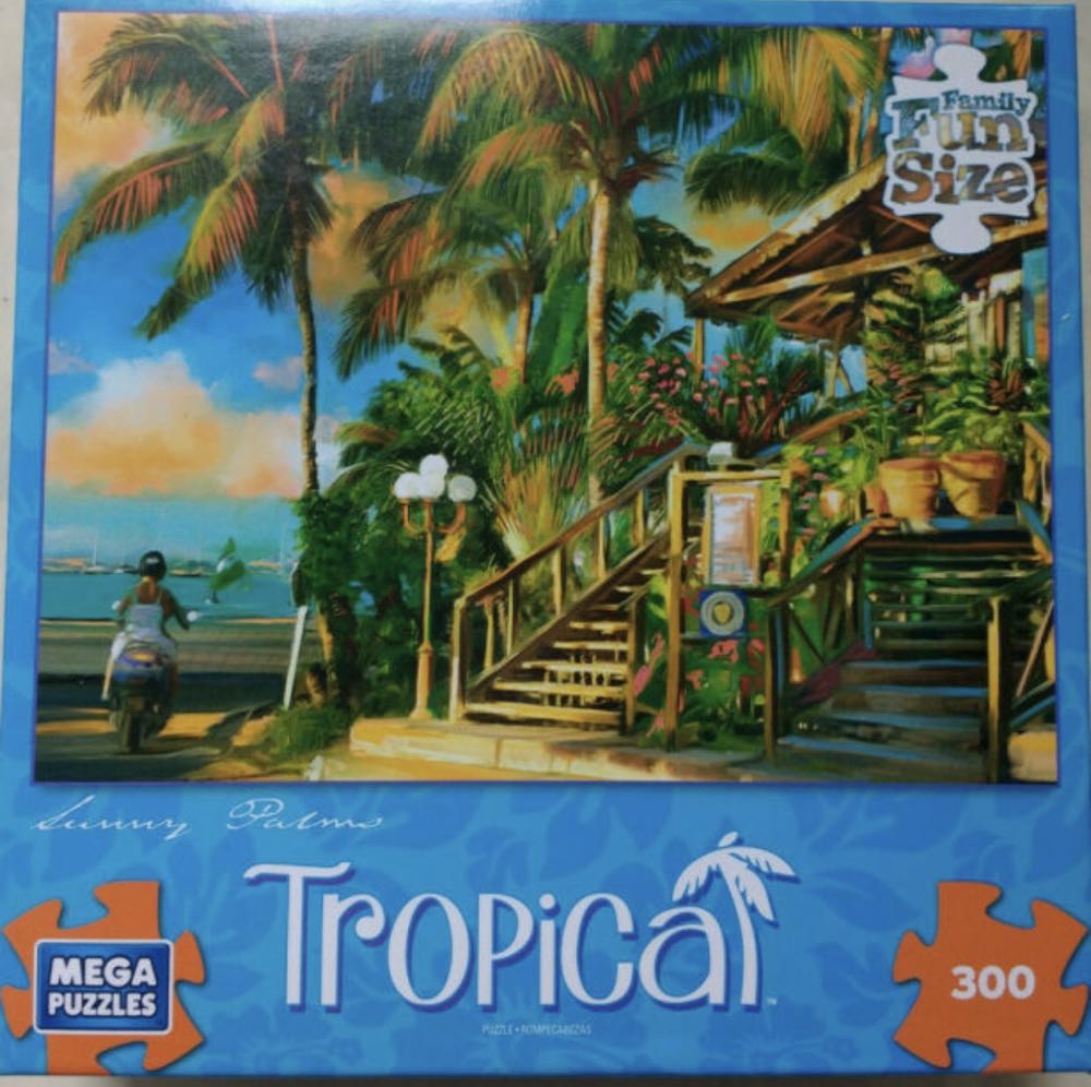 Sunny Palms - Mega Puzzles puzzle collectible - Main Image 2