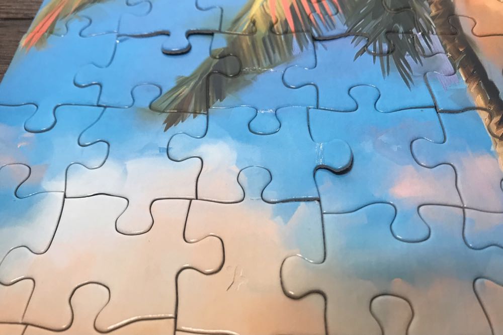 Sunny Palms - Mega Puzzles puzzle collectible - Main Image 3