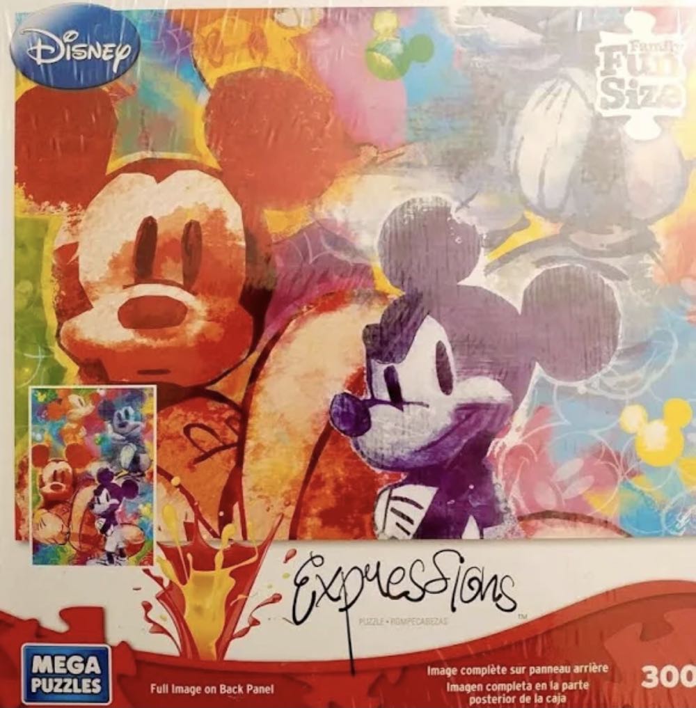 Micky In Thought - Mega Puzzles puzzle collectible - Main Image 2