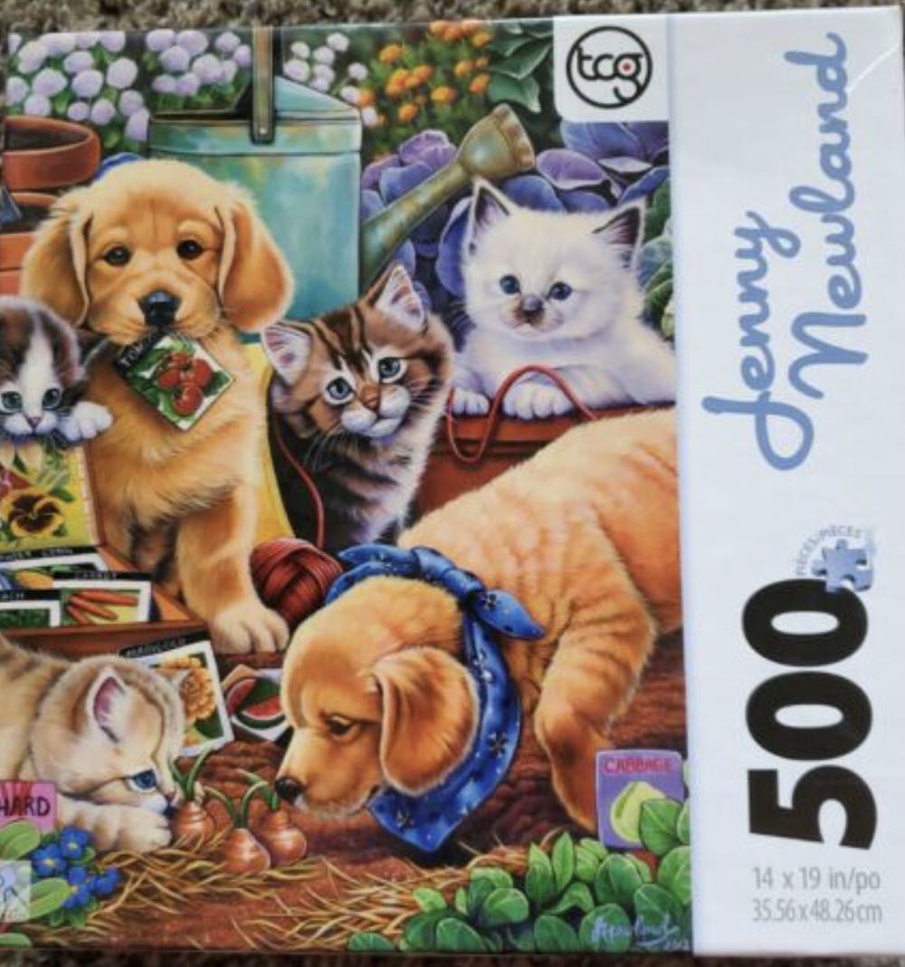 Helpful Garden Paws - Sur-Lox puzzle collectible - Main Image 2