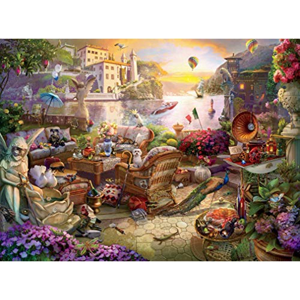Italian Terrace - Ceaco puzzle collectible [Barcode 021081291231] - Main Image 2