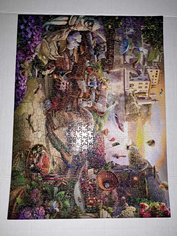 Italian Terrace - Ceaco puzzle collectible [Barcode 021081291231] - Main Image 3