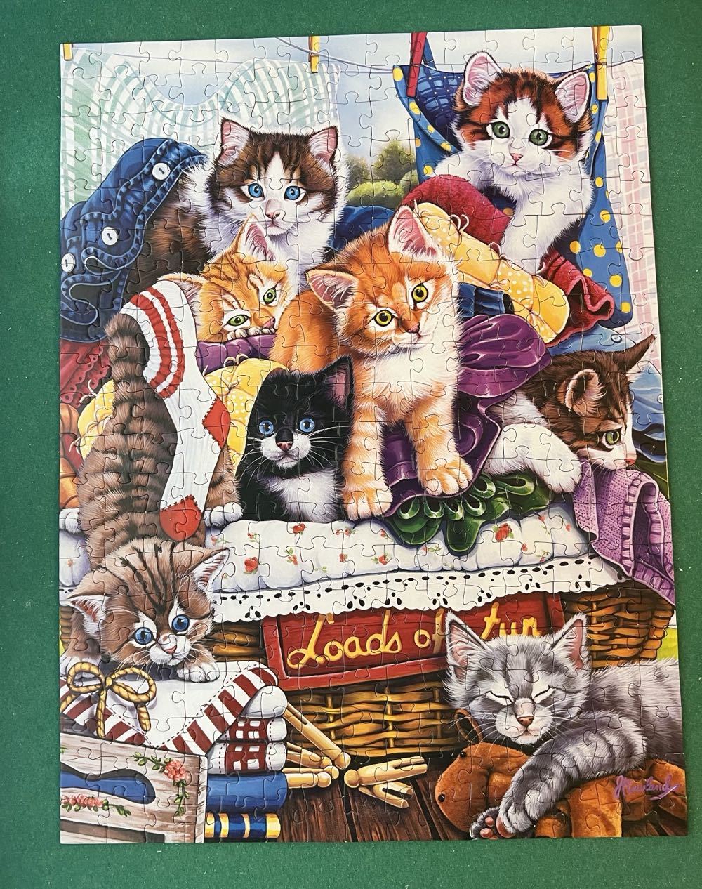 Loads Of Fun - Master Pieces puzzle collectible [Barcode 705988318184] - Main Image 4