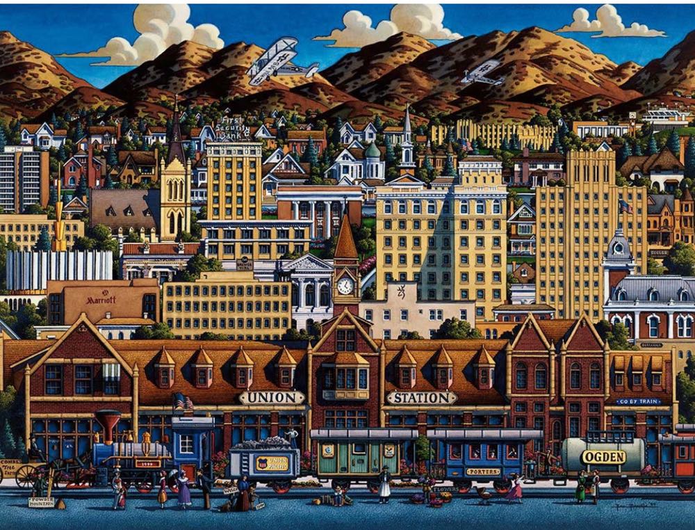 Ogden - Dowdle puzzle collectible [Barcode 671095000123] - Main Image 2