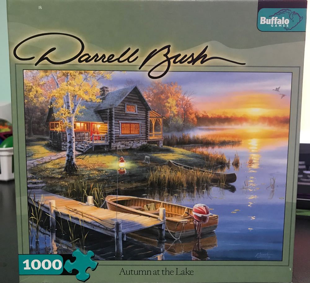 Lake Cabin - Buffalo 🇺🇸 puzzle collectible [Barcode 079346112166] - Main Image 2