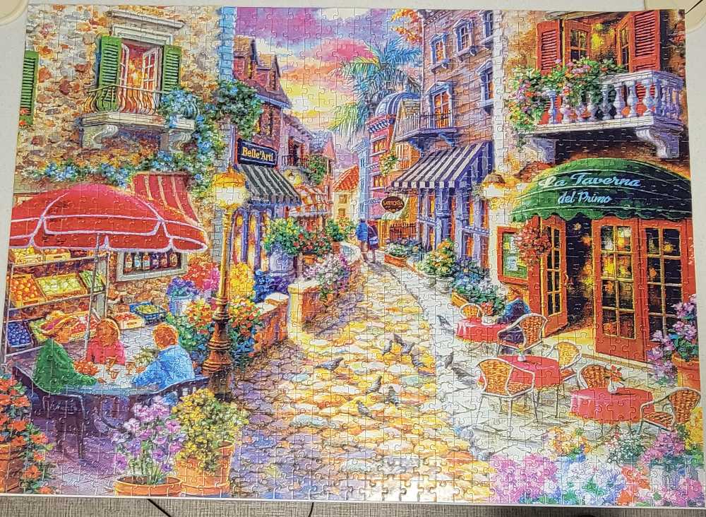 Late Afternoon in Italy - Kodak puzzle collectible [Barcode 4895145419994] - Main Image 2