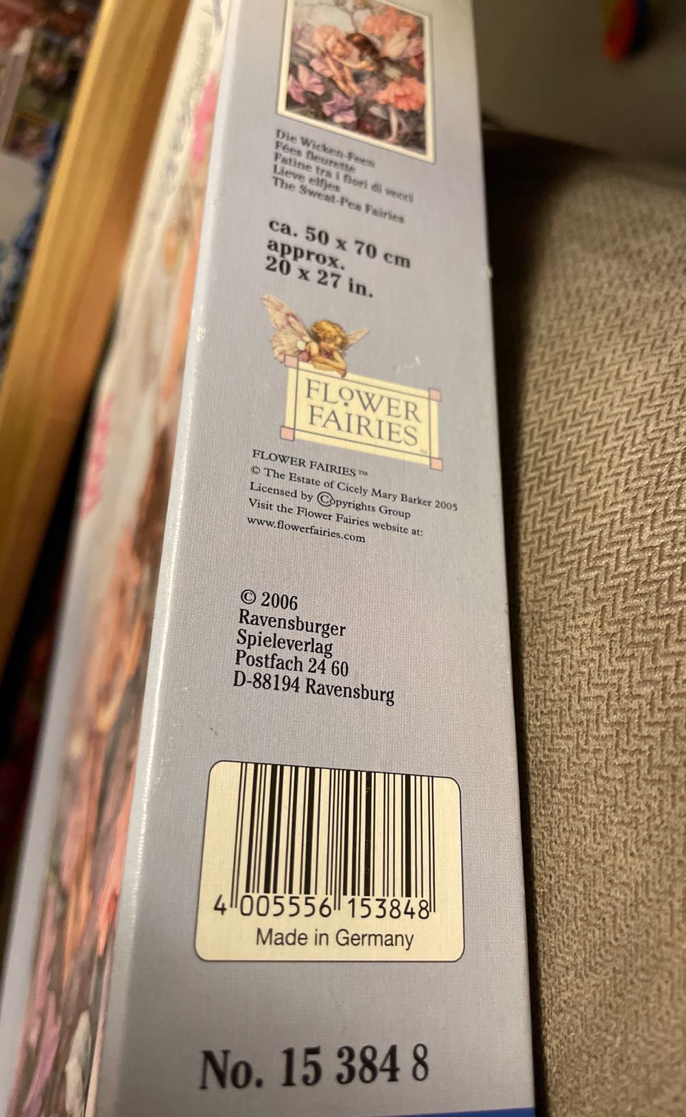 The Sweet Pea Fairies - Ravensburger puzzle collectible [Barcode 4005556153848] - Main Image 2