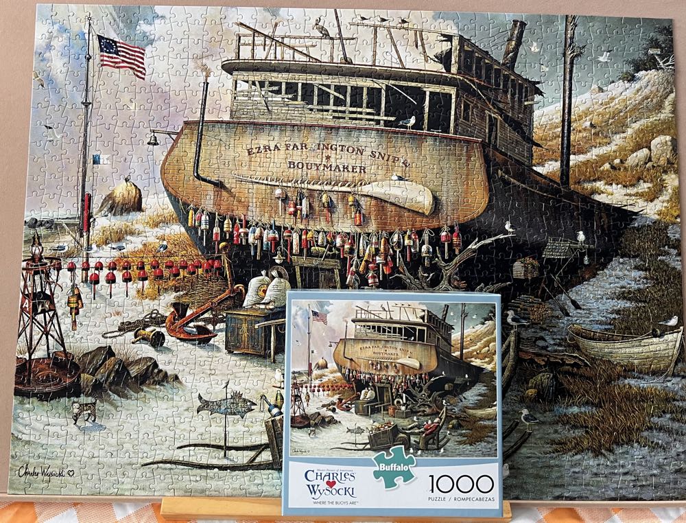 Where The Buoys Are - Buffalo puzzle collectible [Barcode 079346114832] - Main Image 3